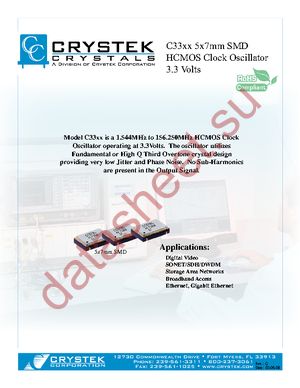 C3391-10.000 datasheet  